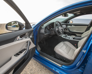 Kia Stinger blue details  (5)